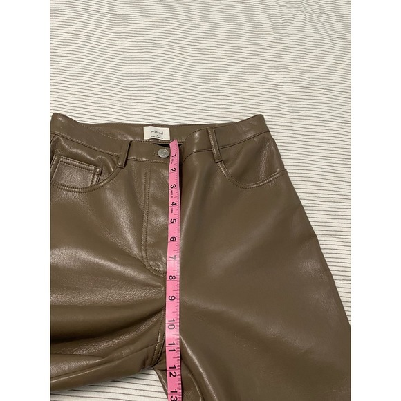 Aritzia Brown Straight Leg Pants - Picture 5 of 10